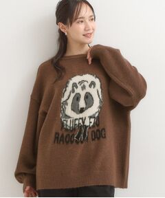 SHOO・LA・RUE / シューラルー ニット・セーター | 【旭山動物園応援商品】ゆるアニマル ふわふわジャカードニット