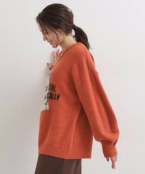 SHOO・LA・RUE / シューラルー ニット・セーター | 【旭山動物園応援商品】ゆるアニマル ふわふわジャカードニット | 詳細14