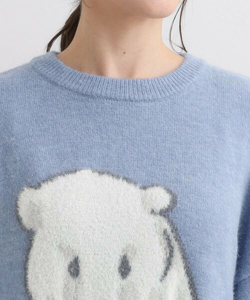 SHOO・LA・RUE / シューラルー ニット・セーター | 【旭山動物園応援商品】ゆるアニマル ふわふわジャカードニット | 詳細28