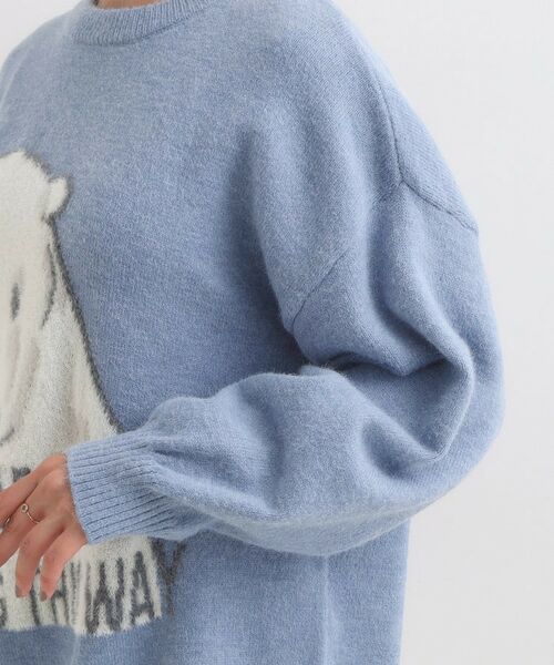 SHOO・LA・RUE / シューラルー ニット・セーター | 【旭山動物園応援商品】ゆるアニマル ふわふわジャカードニット | 詳細29