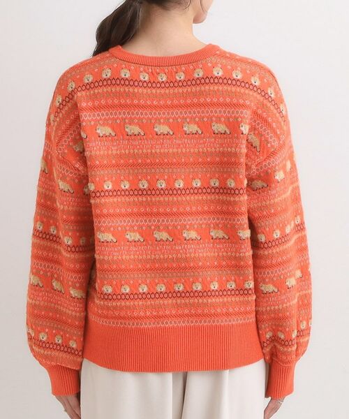 SHOO・LA・RUE / シューラルー ニット・セーター | 【旭山動物園応援商品】ノルディック柄 モールニット | 詳細15