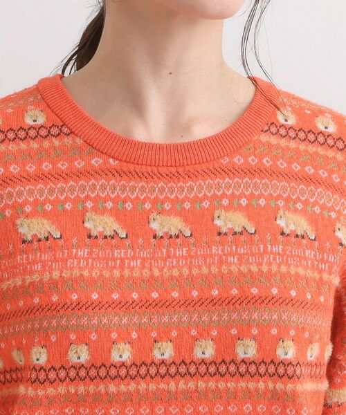 SHOO・LA・RUE / シューラルー ニット・セーター | 【旭山動物園応援商品】ノルディック柄 モールニット | 詳細16