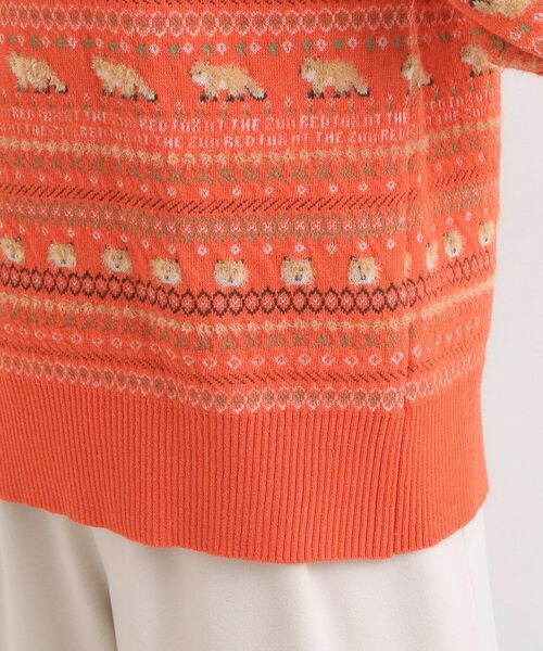 SHOO・LA・RUE / シューラルー ニット・セーター | 【旭山動物園応援商品】ノルディック柄 モールニット | 詳細18