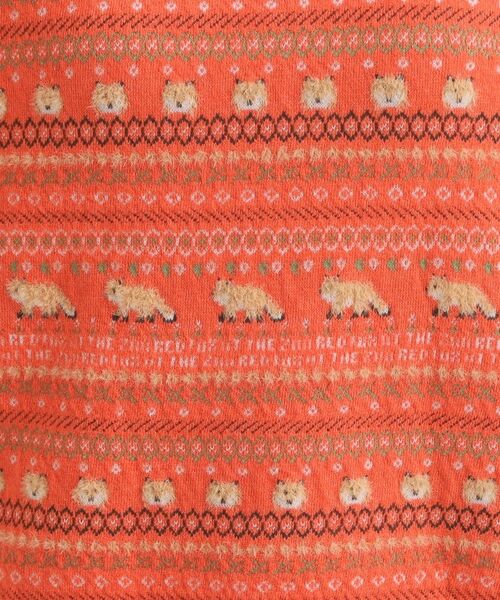 SHOO・LA・RUE / シューラルー ニット・セーター | 【旭山動物園応援商品】ノルディック柄 モールニット | 詳細8