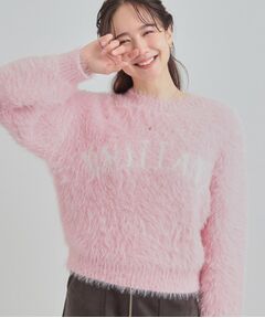 SHOO・LA・RUE / シューラルー ニット・セーター | ふわふわ ロゴフェザーニット