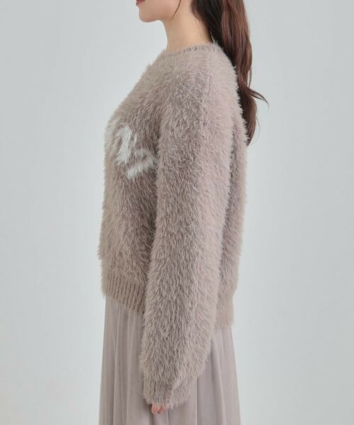 SHOO・LA・RUE / シューラルー ニット・セーター | ふわふわ ロゴフェザーニット | 詳細22