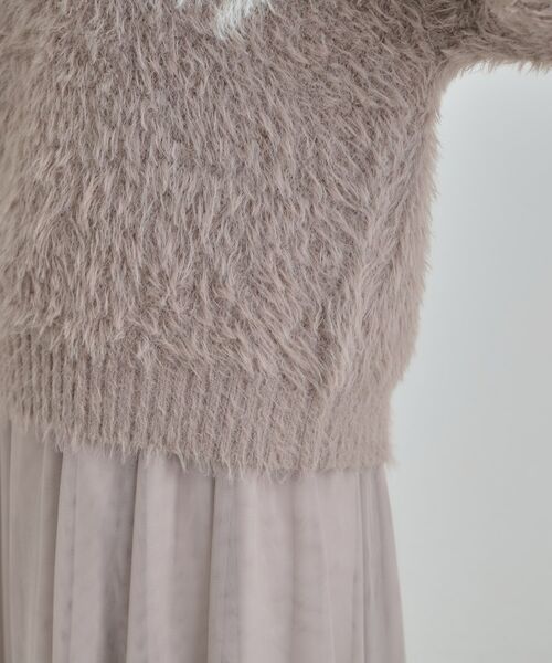 SHOO・LA・RUE / シューラルー ニット・セーター | ふわふわ ロゴフェザーニット | 詳細26