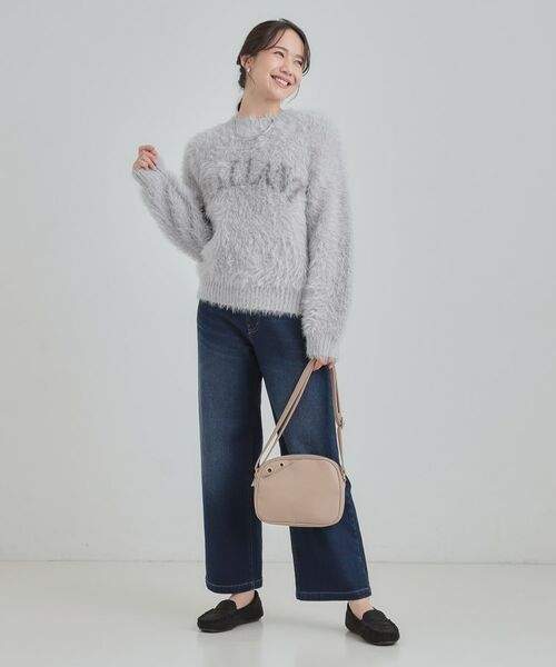 SHOO・LA・RUE / シューラルー ニット・セーター | ふわふわ ロゴフェザーニット | 詳細7