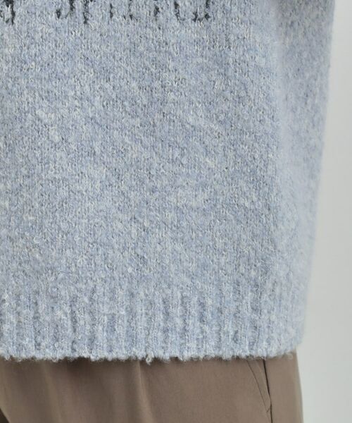 SHOO・LA・RUE / シューラルー ニット・セーター | お袖デニム切替 ブークレロゴニット | 詳細14
