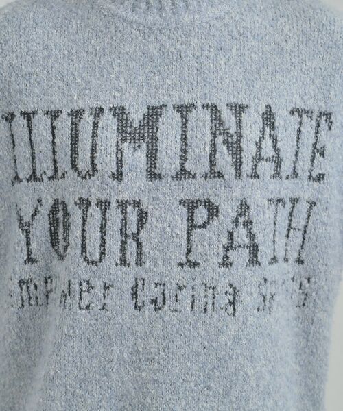 SHOO・LA・RUE / シューラルー ニット・セーター | お袖デニム切替 ブークレロゴニット | 詳細15