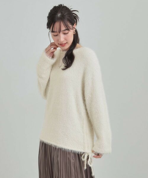 SHOO・LA・RUE / シューラルー ニット・セーター | ラメフェザードロストニット | 詳細1