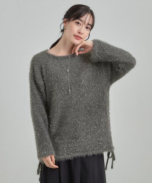 SHOO・LA・RUE / シューラルー ニット・セーター | ラメフェザードロストニット | 詳細5