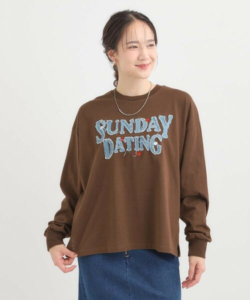 SHOO・LA・RUE / シューラルー カットソー | 刺繍アソートロンT | 詳細13