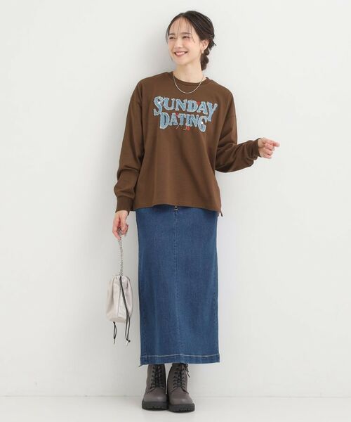 SHOO・LA・RUE / シューラルー カットソー | 刺繍アソートロンT | 詳細15