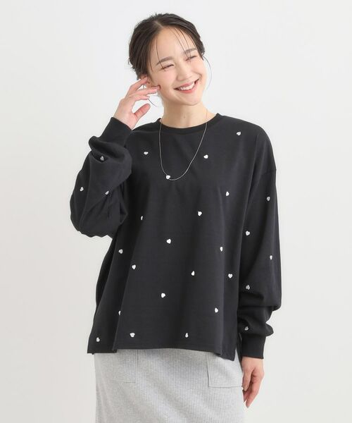 SHOO・LA・RUE / シューラルー カットソー | 刺繍アソートロンT | 詳細5