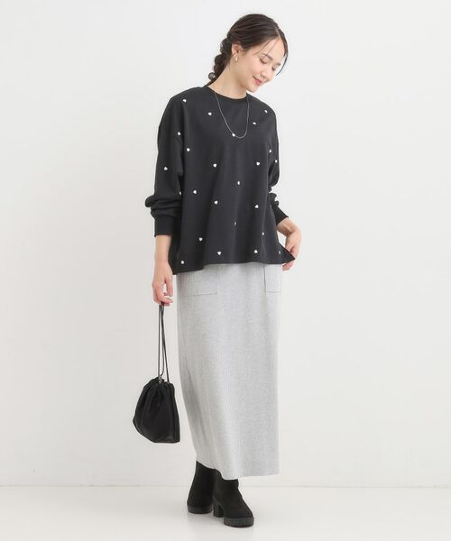 SHOO・LA・RUE / シューラルー カットソー | 刺繍アソートロンT | 詳細7