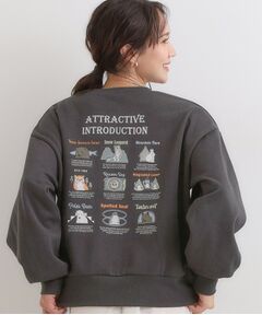 SHOO・LA・RUE / シューラルー スウェット | 【旭山動物園応援商品】プリント裏起毛スウェット