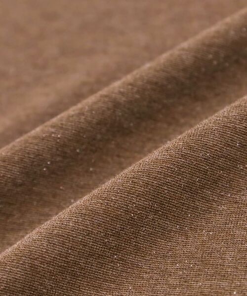 SHOO・LA・RUE / シューラルー カットソー | ラメスムースハイネックインナー | 詳細12