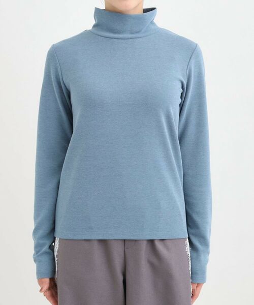 SHOO・LA・RUE / シューラルー カットソー | ラメスムースハイネックインナー | 詳細17