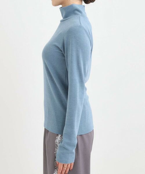 SHOO・LA・RUE / シューラルー カットソー | ラメスムースハイネックインナー | 詳細18