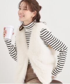 SHOO・LA・RUE / シューラルー ベスト | ふわふわフェイクファーベスト