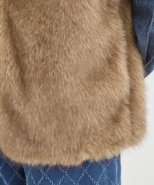 SHOO・LA・RUE / シューラルー ベスト | ふわふわフェイクファーベスト | 詳細18