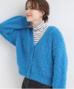 SHOO・LA・RUE / シューラルー カーディガン・ボレロ | フェザーVネックカーディガン