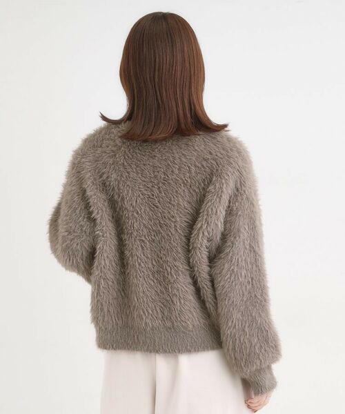 SHOO・LA・RUE / シューラルー カーディガン・ボレロ | フェザーVネックカーディガン | 詳細10