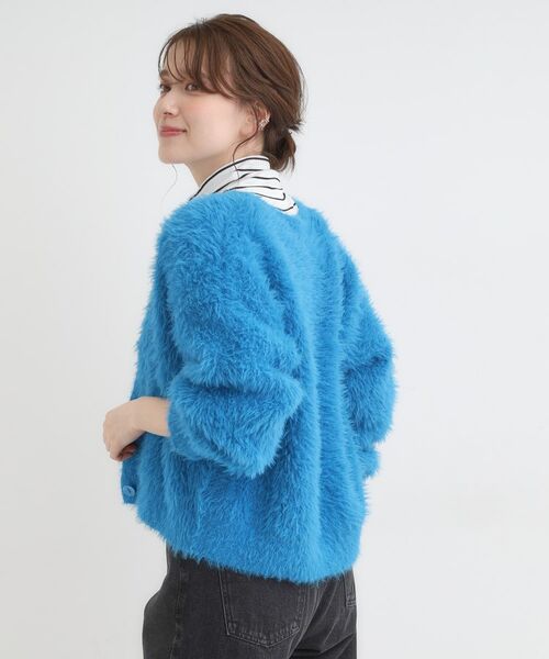 SHOO・LA・RUE / シューラルー カーディガン・ボレロ | フェザーVネックカーディガン | 詳細18