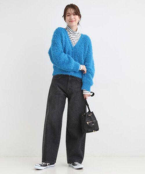 SHOO・LA・RUE / シューラルー カーディガン・ボレロ | フェザーVネックカーディガン | 詳細19