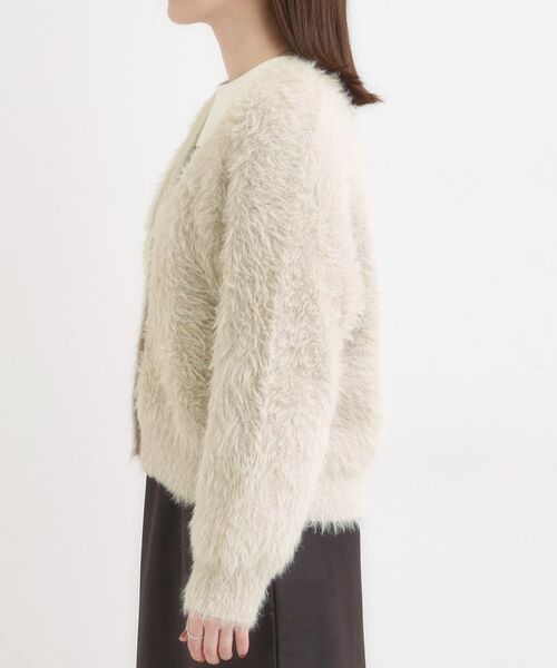 SHOO・LA・RUE / シューラルー カーディガン・ボレロ | フェザーVネックカーディガン | 詳細22