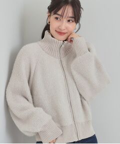 SHOO・LA・RUE / シューラルー レザーブルゾン・ジャケット | フェザーストライプモールブルゾン