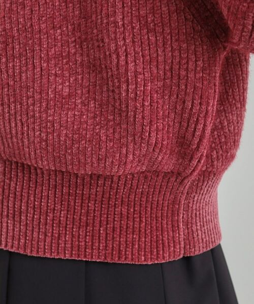 SHOO・LA・RUE / シューラルー レザーブルゾン・ジャケット | フェザーストライプモールブルゾン | 詳細18