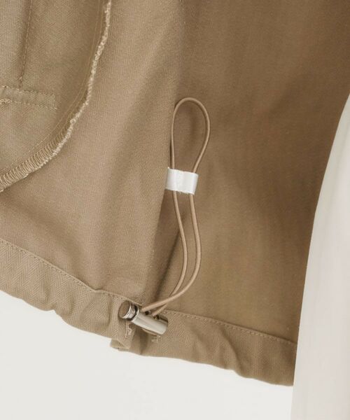 SHOO・LA・RUE / シューラルー レザーブルゾン・ジャケット | 配色衿 ヘリンボーンカバーオール | 詳細17