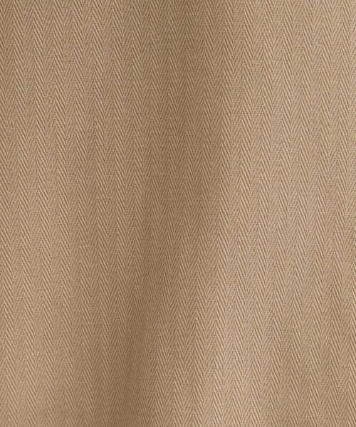 SHOO・LA・RUE / シューラルー レザーブルゾン・ジャケット | 配色衿 ヘリンボーンカバーオール | 詳細8