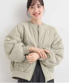 SHOO・LA・RUE / シューラルー レザーブルゾン・ジャケット | モールキルティング中綿ブルゾン