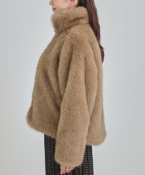 SHOO・LA・RUE / シューラルー レザーブルゾン・ジャケット | フェイクファーブルゾン | 詳細10