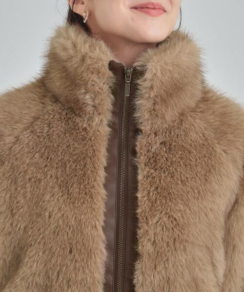 SHOO・LA・RUE / シューラルー レザーブルゾン・ジャケット | フェイクファーブルゾン | 詳細12