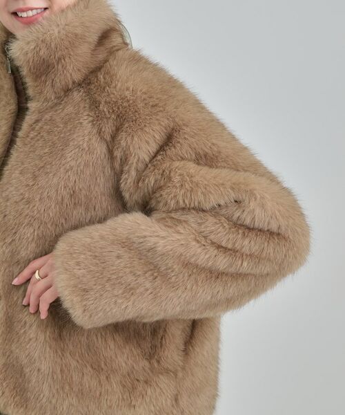 SHOO・LA・RUE / シューラルー レザーブルゾン・ジャケット | フェイクファーブルゾン | 詳細13