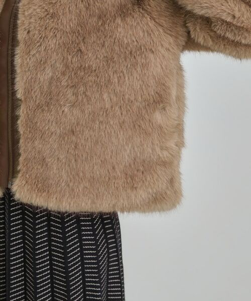 SHOO・LA・RUE / シューラルー レザーブルゾン・ジャケット | フェイクファーブルゾン | 詳細14