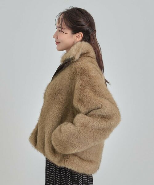 SHOO・LA・RUE / シューラルー レザーブルゾン・ジャケット | フェイクファーブルゾン | 詳細6