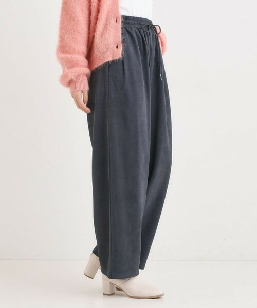 SHOO・LA・RUE / シューラルー パンツ | スエード調カーブパンツ | 詳細6