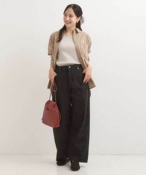 SHOO・LA・RUE / シューラルー デニムパンツ | 【旭山動物園応援商品】ポケット刺繍デニム | 詳細3