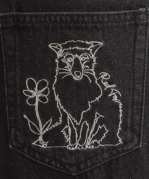 SHOO・LA・RUE / シューラルー デニムパンツ | 【旭山動物園応援商品】ポケット刺繍デニム | 詳細4