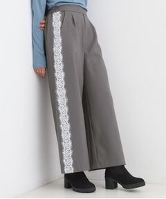 SHOO・LA・RUE / シューラルー パンツ | サイドレースワイドパンツ