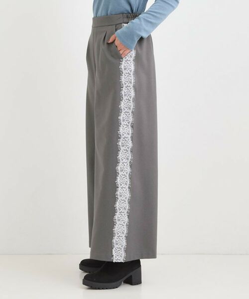 SHOO・LA・RUE / シューラルー パンツ | サイドレースワイドパンツ | 詳細2