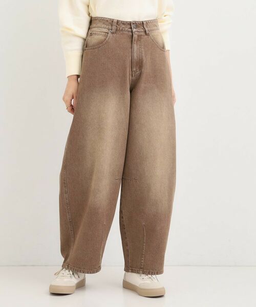 SHOO・LA・RUE / シューラルー デニムパンツ | 【S-LL】立体カーブデニムパンツ | 詳細5