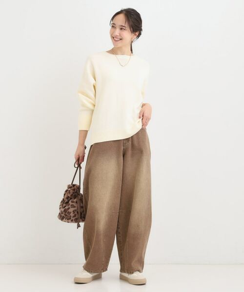 SHOO・LA・RUE / シューラルー デニムパンツ | 【S-LL】立体カーブデニムパンツ | 詳細7