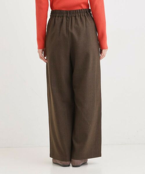 SHOO・LA・RUE / シューラルー パンツ | 【セットアップ可】チェック柄タックワイドパンツ | 詳細11