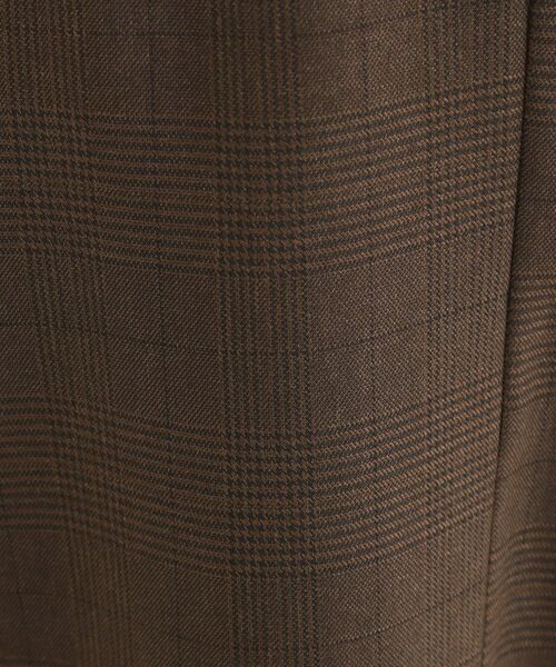 SHOO・LA・RUE / シューラルー パンツ | 【セットアップ可】チェック柄タックワイドパンツ | 詳細8